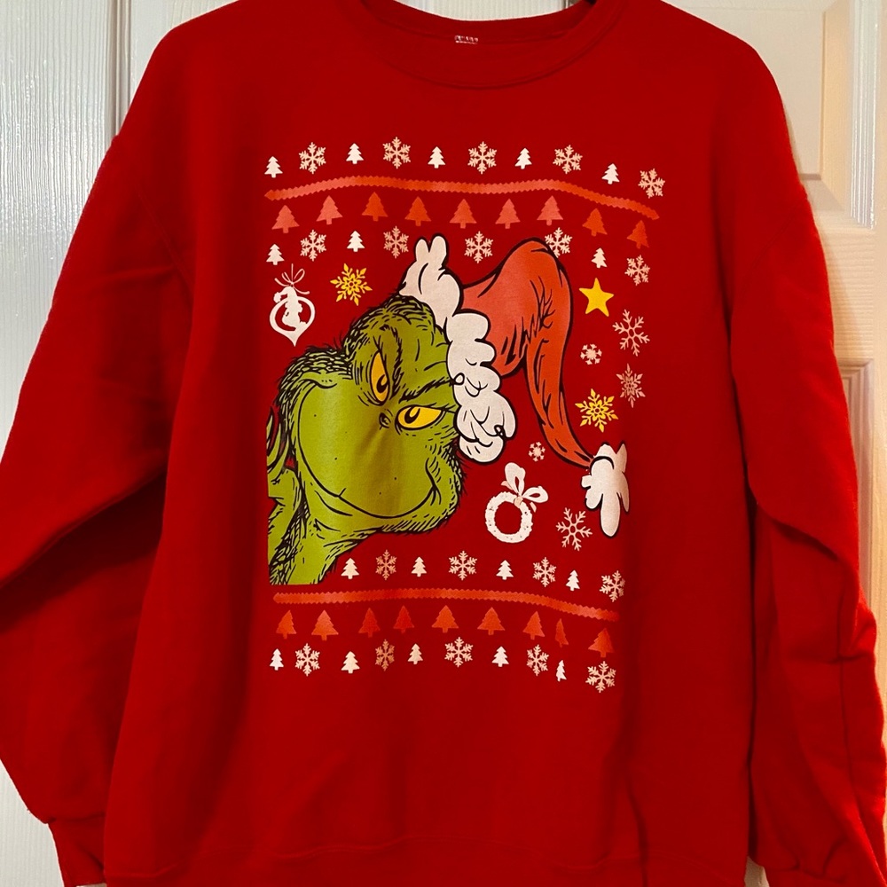 XL Grinch sweater